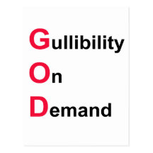 GOD the Acronym Post Card