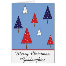 Goddaughter christmas greeting card