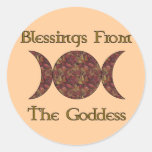 Goddess Blessings Stickers