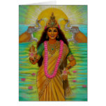 Goddess Lakshmi Note Card