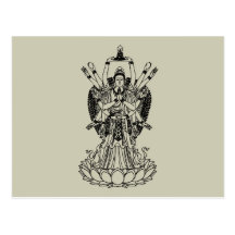 Goddess Of Mercy Post Card