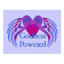 Goddess Powered Post Cards