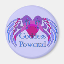 Goddess Powered Refrigerator Magnets