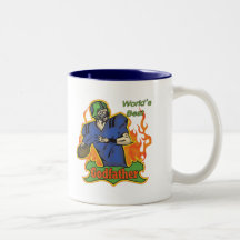 Godfather Fathers Day Football Gifts Coffee Mug