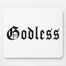 Godless 1 mouse pad