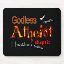 Godless Words Mouse Mats