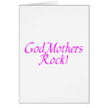 GodMothers Rock Pink Greeting Cards