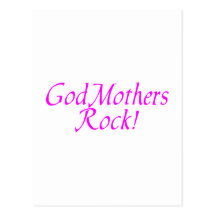 GodMothers Rock Pink Postcards