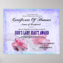 God's Lady Elect Poster