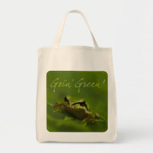 Goin' Green! Tree Frog Shopping Bag