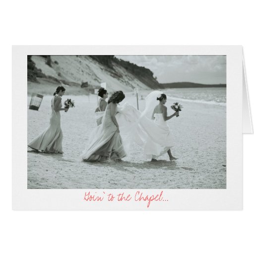 Goin' to the Chapel Card