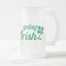 GOING IRISH St Patricks day design Mug