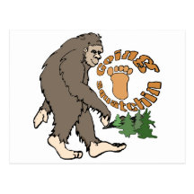 Going Squatchin Postcards