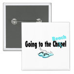 Going To The Beach - Customised Pinback Buttons