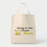 Going To The Chapel (Beach) (Pail) Tote Bags