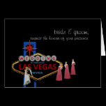Going to the Chapel Las Vegas Wedding Card cards
