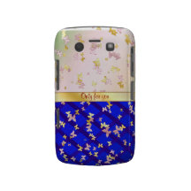 Gold and pink butterfly blackberry bold covers