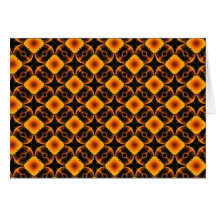 Gold Coin Pattern Card