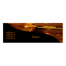 Gold Coins Business Card