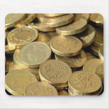 Gold Coins Mousepad