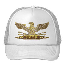 Gold Eagle Roman Legion Trucker Hats