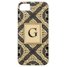 Gold Embossed Lace