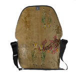 Gold Giraffe Cherry Blossom Carnival Messenger Bag