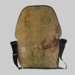Gold Giraffe Cherry Blossom Carnival Messenger Bag messenger bags
