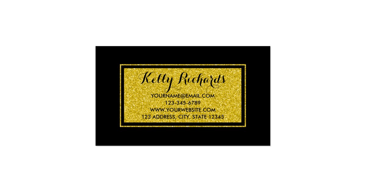 black and white stripe business cards