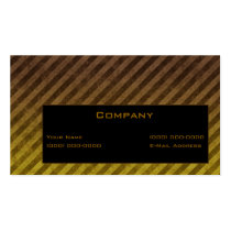 Gold Grunge Stripes business cards