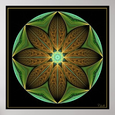 Gold Leaf Posters by Spiraltwister