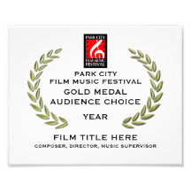 Gold Medal Certificate 10" x 8" Photo Print