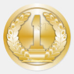 Gold Medal Sticker