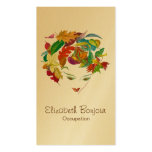 Gold Paper / Natural Beauty ~ Business Card
