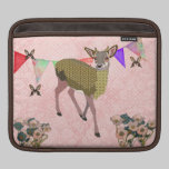 Gold Rose Deer Pink  iPad Sleeve ipad sleeves
