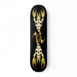 GOLD SCORPIONS SKATEBOARD DECK