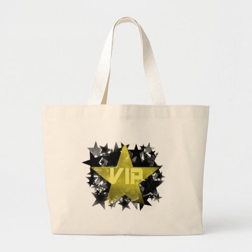 Gold Star VIP Canvas Bag
