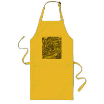 Gold Swirl Aprons