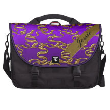 Gold Threads Commuter Bag
