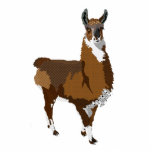 Golddust Llama Photo Sculpture