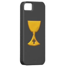 Golden "3-D" Chalice iPhone 5 Case