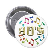 GOLDEN 90s Button