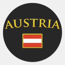 Golden Austria Sticker