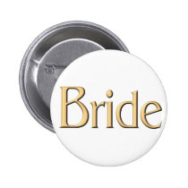 Golden Bride button buttons