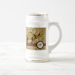 Golden Camel Monogram  Stein mugs