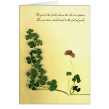 Golden Clover Dreams Cards