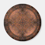 Golden Copper Shimmer Refrigerator Magnets