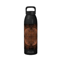Golden Copper Shimmer Water Bottle