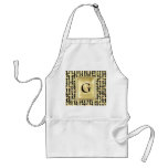 Golden Crosses Apron