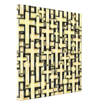 Golden Crosses Gallery Wrapped Canvas